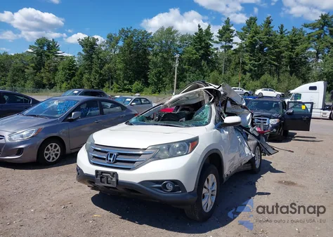 2014 Honda Cr-V Ex-L from USA, damaged, VIN 5J6RM4H79EL067202